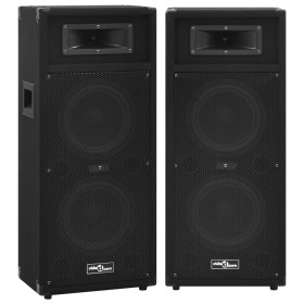 Altavoces escenario profesional HiFi pasivos 2 uds 1000W negro de vidaXL, Altavoces - Ref: Foro24-70102, Precio: 249,28 €, De...