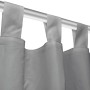 Cortinas de micro-raso con bucles 2 unidades 140x175cm gris de vidaXL, Cortinas y visillos - Ref: Foro24-132213, Precio: 19,9...