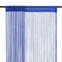 Cortinas de flecos 2 piezas 140x250 cm azul de vidaXL, Cortinas y visillos - Ref: Foro24-132407, Precio: 17,01 €, Descuento: %