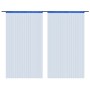 Cortinas de flecos 2 piezas 140x250 cm azul de vidaXL, Cortinas y visillos - Ref: Foro24-132407, Precio: 24,55 €, Descuento: %
