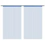 Cortinas de flecos 2 piezas 140x250 cm azul de vidaXL, Cortinas y visillos - Ref: Foro24-132407, Precio: 17,01 €, Descuento: %