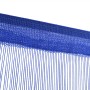 Cortinas de flecos 2 piezas 140x250 cm azul de vidaXL, Cortinas y visillos - Ref: Foro24-132407, Precio: 24,55 €, Descuento: %