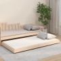 Estructura de cama madera maciza de pino 100x200 cm de vidaXL, Camas y somieres - Ref: Foro24-823489, Precio: 73,91 €, Descue...