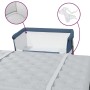 Cuna con colchón tela de lino azul marino de vidaXL, Cunas y camas para niños - Ref: Foro24-10298, Precio: 113,49 €, Descuent...