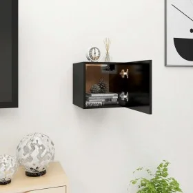 Mueble de salón de pared negro 30,5x30x30 cm de vidaXL, Muebles TV - Ref: Foro24-804484, Precio: 33,89 €, Descuento: %