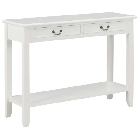 Mesa consola de madera blanco 110x35x80 cm by vidaXL, Side tables - Ref: Foro24-249900, Price: 190,99 €, Discount: %