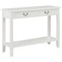 Mesa consola de madera blanco 110x35x80 cm by vidaXL, Side tables - Ref: Foro24-249900, Price: 190,99 €, Discount: %