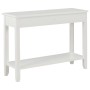 Mesa consola de madera blanco 110x35x80 cm de vidaXL, Mesas auxiliares - Ref: Foro24-249900, Precio: 185,66 €, Descuento: %