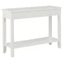 Mesa consola de madera blanco 110x35x80 cm by vidaXL, Side tables - Ref: Foro24-249900, Price: 190,99 €, Discount: %