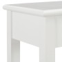 Mesa consola de madera blanco 110x35x80 cm de vidaXL, Mesas auxiliares - Ref: Foro24-249900, Precio: 185,66 €, Descuento: %
