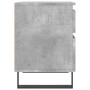 Mesita de noche madera de ingeniería gris hormigón 40x35x50 cm de vidaXL, Mesitas de noche - Ref: Foro24-830692, Precio: 57,2...