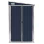 Cobertizo de jardín de pared acero galvanizado 118x382x178 cm de vidaXL, Cobertizos - Ref: Foro24-316231, Precio: 254,69 €, D...