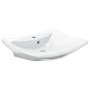 Lavabo de cerámica rectangular con orificio de grifo y desagüe de vidaXL, Lavabos - Ref: Foro24-140688, Precio: 115,46 €, Des...