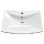 Rectangular ceramic sink with tap hole and drain by vidaXL, Sinks - Ref: Foro24-140688, Price: 116,96 €, Discount: %