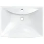 Rectangular ceramic sink with tap hole and drain by vidaXL, Sinks - Ref: Foro24-140688, Price: 116,96 €, Discount: %