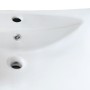 Lavabo de cerámica rectangular con orificio de grifo y desagüe de vidaXL, Lavabos - Ref: Foro24-140688, Precio: 115,46 €, Des...