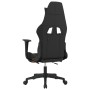 Silla gaming con reposapiés tela negro y naranja de vidaXL, Sillones para videojuegos - Ref: Foro24-3143747, Precio: 122,72 €...