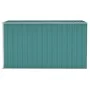Cobertizo de jardín pared acero galvanizado verde 118x288x178cm de vidaXL, Cobertizos - Ref: Foro24-316225, Precio: 216,84 €,...