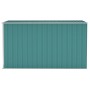 Cobertizo de jardín pared acero galvanizado verde 118x288x178cm de vidaXL, Cobertizos - Ref: Foro24-316225, Precio: 219,68 €,...