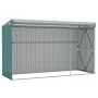 Cobertizo de jardín pared acero galvanizado verde 118x288x178cm de vidaXL, Cobertizos - Ref: Foro24-316225, Precio: 216,84 €,...