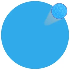 Round floating PE solar pool cover 250 cm blue by vidaXL, Pool covers - Ref: Foro24-90343, Price: 22,07 €, Discount: %