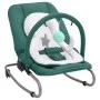 Hamaca mecedora para bebés de acero verde de vidaXL, Mecedoras y sillas para bebés - Ref: Foro24-10258, Precio: 94,79 €, Desc...