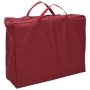 Playpen for babies with red linen fabric mattress by vidaXL, Baby Playpens - Ref: Foro24-10305, Price: 60,38 €, Discount: %