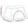 Parque infantil para bebés con colchón tela lino rojo de vidaXL, Parques para bebés - Ref: Foro24-10305, Precio: 60,38 €, Des...
