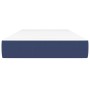 Colchón de muelles ensacados tela azul 90x190x20 cm de vidaXL, Colchones - Ref: Foro24-347700, Precio: 153,54 €, Descuento: %