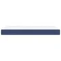 Colchón de muelles ensacados tela azul 90x190x20 cm de vidaXL, Colchones - Ref: Foro24-347700, Precio: 150,62 €, Descuento: %