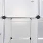 Armario modular con 14 compartimentos blanco 37x146x180,5 cm de vidaXL, Armarios roperos - Ref: Foro24-240500, Precio: 89,50 ...