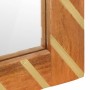 Juego muebles de baño 2 pzas madera maciza mango marrón y negro de vidaXL, Muebles de baño - Ref: Foro24-3206289, Precio: 143...