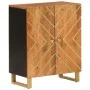 Armario auxiliar 3 uds madera mango marrón negro 60x33,5x75cm de vidaXL, Aparadores - Ref: Foro24-3206282, Precio: 391,27 €, ...