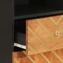 Juego muebles de baño 3 pzas madera maciza mango marrón y negro de vidaXL, Conjuntos de muebles para dormitorios - Ref: Foro2...
