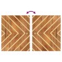 Juego muebles de baño 5 pzas madera maciza mango marrón y negro de vidaXL, Muebles de baño - Ref: Foro24-3206292, Precio: 384...