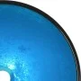 Blaues gehärtetes Glaswaschbecken 42x14 cm von vidaXL, Sinkt - Ref: Foro24-345265, Preis: 70,46 €, Rabatt: %