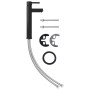 Lavabo con grifo y tapón pulsador cristal templado transparente de vidaXL, Lavabos - Ref: Foro24-3098440, Precio: 89,78 €, De...