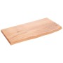 Encimera de baño madera maciza tratada marrón claro 60x30x2 cm de vidaXL, Encimeras - Ref: Foro24-3156101, Precio: 37,84 €, D...