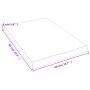 Encimera baño madera maciza tratada marrón claro 40x60x(2-4) cm de vidaXL, Encimeras - Ref: Foro24-3156099, Precio: 42,57 €, ...