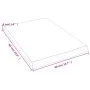 Light brown treated solid wood bathroom countertop 40x60x(2-4) cm by vidaXL, Countertops - Ref: Foro24-3156099, Price: 42,00 ...