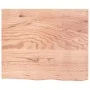 Solid light brown treated wood bathroom countertop 60x50x2 cm by vidaXL, Countertops - Ref: Foro24-3156107, Price: 59,34 €, D...