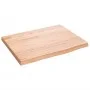 Massivholz-Badezimmerarbeitsplatte in hellem Braun 40x30x2 cm von vidaXL, Arbeitsplatten - Ref: Foro24-3156089, Preis: 25,59 ...