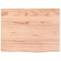 Massivholz-Badezimmerarbeitsplatte in hellem Braun 40x30x2 cm von vidaXL, Arbeitsplatten - Ref: Foro24-3156089, Preis: 25,59 ...