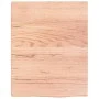 Encimera de baño madera maciza tratada marrón claro 40x50x2 cm de vidaXL, Encimeras - Ref: Foro24-3156095, Precio: 49,99 €, D...