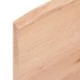 Badezimmerarbeitsplatte aus hellbraun behandeltem Massivholz, 40 x 60 x 2 cm von vidaXL, Arbeitsplatten - Ref: Foro24-3156098...