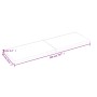 Encimera baño madera maciza tratada marrón claro 200x60x(2-6)cm de vidaXL, Encimeras - Ref: Foro24-3156176, Precio: 182,09 €,...