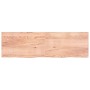 Encimera baño madera maciza tratada marrón claro 200x60x(2-4)cm de vidaXL, Encimeras - Ref: Foro24-3156175, Precio: 157,02 €,...