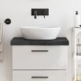 Encimera baño madera maciza tratada marrón oscuro 60x50x(2-6)cm de vidaXL, Encimeras - Ref: Foro24-3156205, Precio: 59,85 €, ...