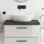 Massivholz-Badezimmerarbeitsplatte in dunkelbraun 80x50x(2-6)cm von vidaXL, Arbeitsplatten - Ref: Foro24-3156217, Preis: 72,5...