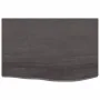 Dark brown treated solid wood bathroom countertop 60x40x2 cm by vidaXL, Countertops - Ref: Foro24-3156200, Price: 42,18 €, Di...